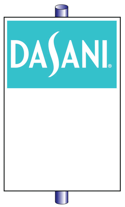 Dasani Water 32" x 48" Pole Sign