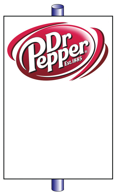 Dr Pepper 32" x 48" Pole Sign