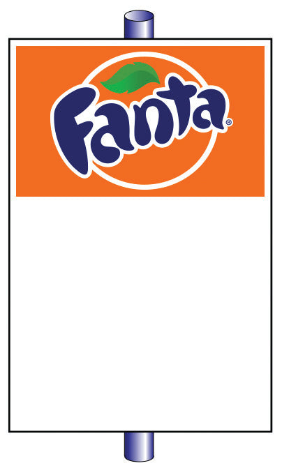 Fanta 32" x 48" Pole Sign