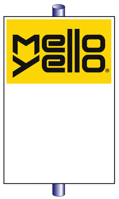 Mello Yello 32" x 48" Pole Sign