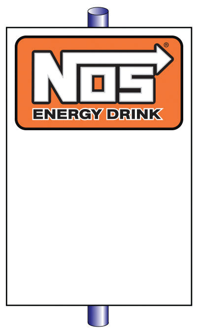 NOS Energy 32" x 48" Pole Sign