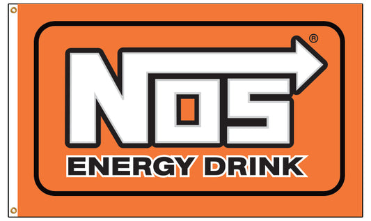 NOS Energy Drink 3' x 5' Polyester Flag