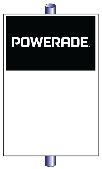 Powerade 32" x 48" Pole Sign