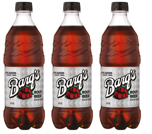 Barq's Root Beer Three Sided Bollard Sign 38" x 44" (12 per box)