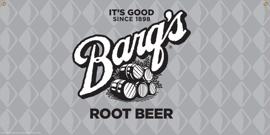 Barq's Root Beer Event Banner 2' x 4'