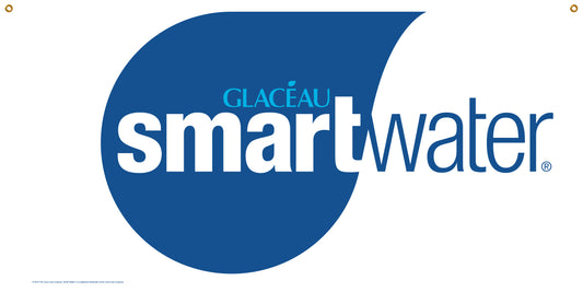 Smartwater Event Banner 2' x 4'