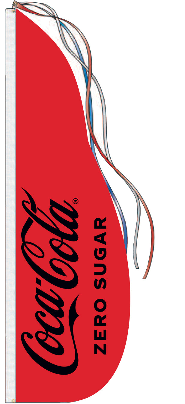 Coke Zero Feather Flag Kits